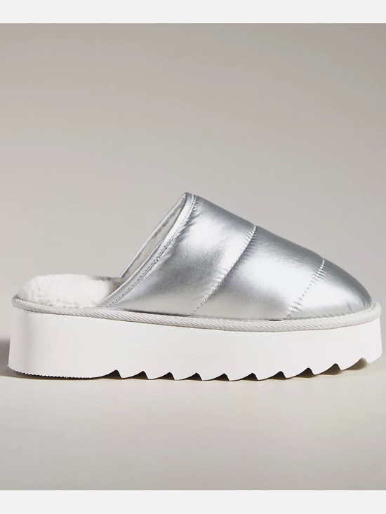 Anthropologie Shoes - BNIB Anthropologie Maeve Puffy Platform Slippers Medium = 8/9